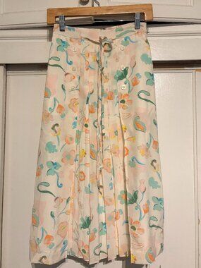 Coach Floral Printed Uptown Skirt